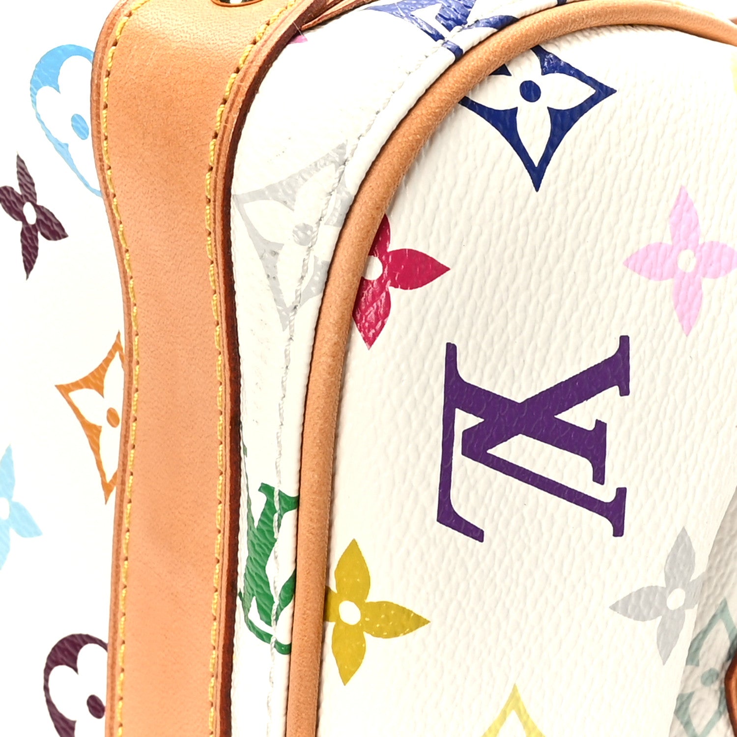 Louis Vuitton Monogram Multicolor Priscilla White 8 of 11
