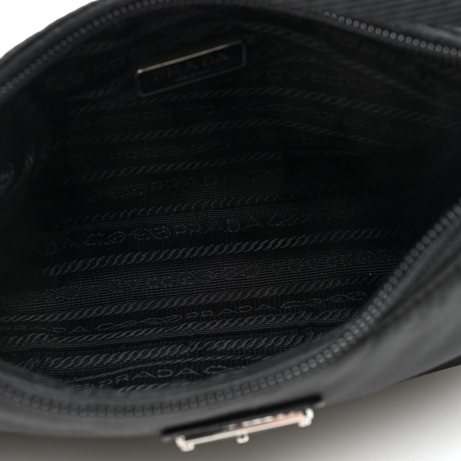 Prada Tessuto Nylon Mini Re-Edition 2000 Bag Black 5 of 9