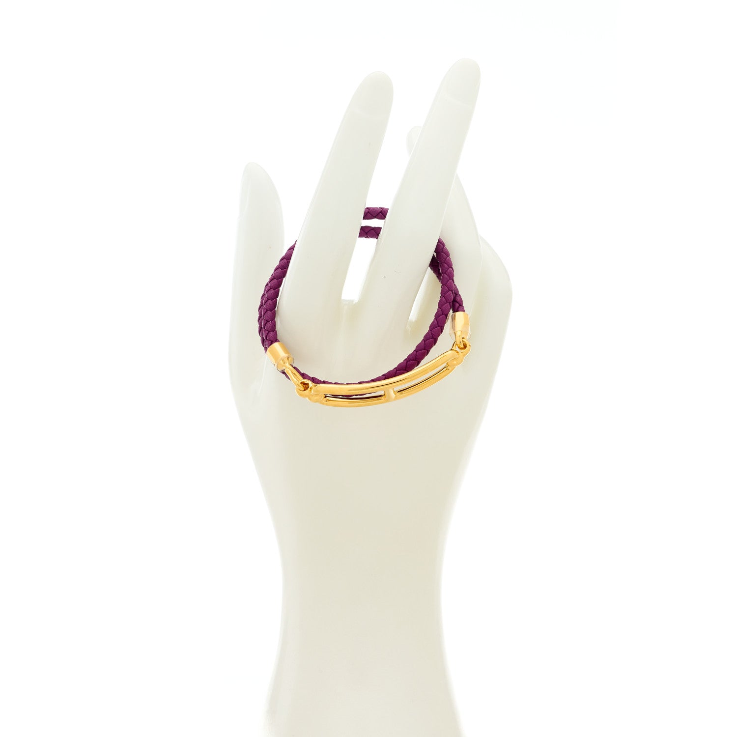 Hermes Swift Roulis Double Tour Bracelet T2 Anemone 2 of 4