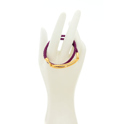 Hermes Swift Roulis Double Tour Bracelet T2 Anemone 2 of 4