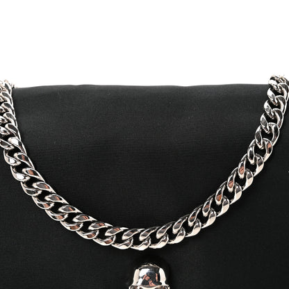 Alexander McQueen Nylon Skull Small Crossbody Bag Black 7 of 9