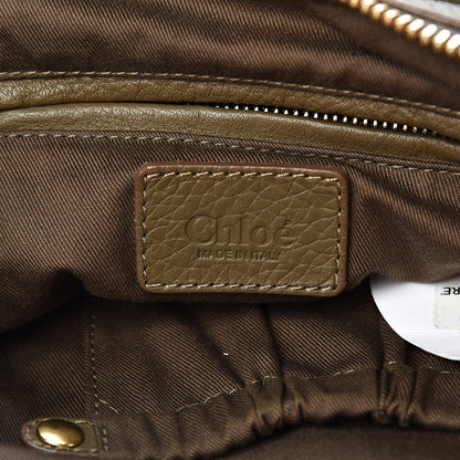 Chloe Calfskin Medium Marcie Satchel Anchor Grey 6 of 14