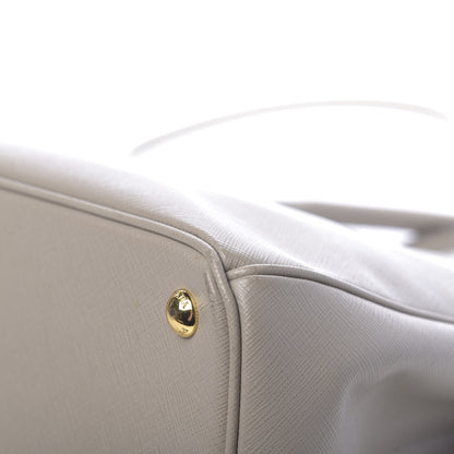 Prada Saffiano Medium Galleria Double Zip Tote Pomice 18 of 20