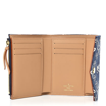 Louis Vuitton Jacquard Since 1854 Victorine Wallet Blue 5 of 8