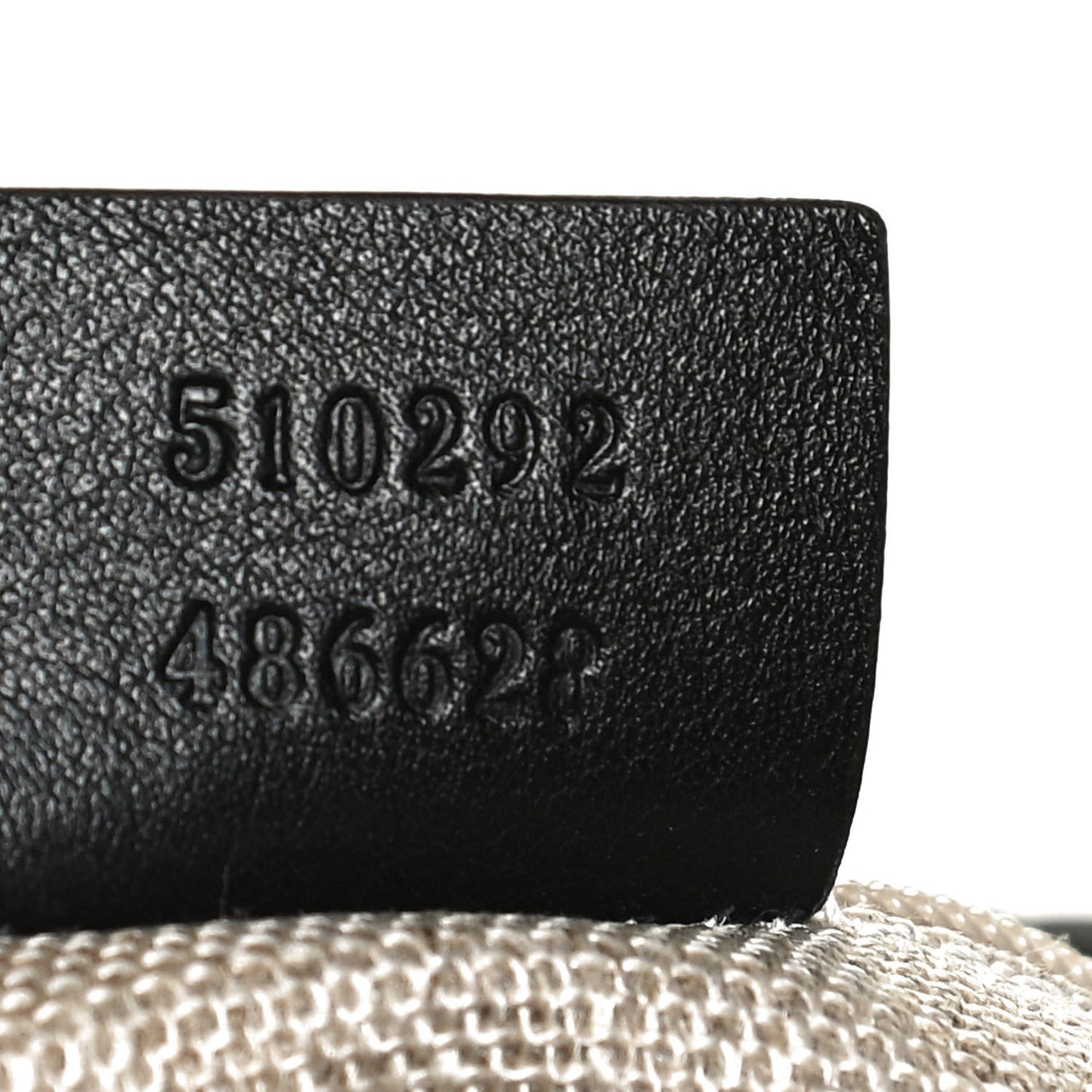 Microguccissima Shoulder Bag Black