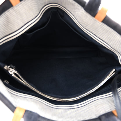 Chanel Denim Shopping Tote Blue 5 of 14