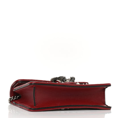 Gucci Tweed GG Monogram Super Mini Dionysus Shoulder Bag White Black Romantic Cherry 4 of 8