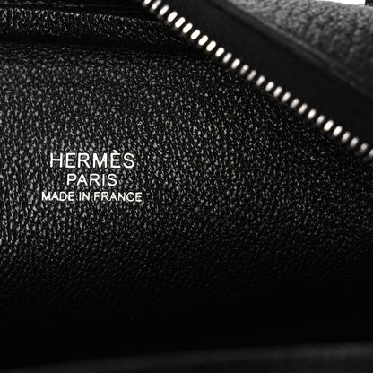 Hermes Chevre Mysore Mini Plume Black Black 5 of 9