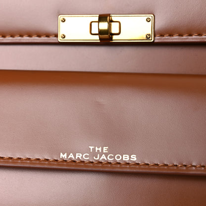 Marc Jacobs Shiny Calfskin Uptown Shoulder Bag Tan 15 of 16