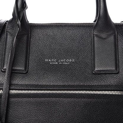Marc Jacobs Textured Calfskin Large Incognito Satchel Black 9 of 9