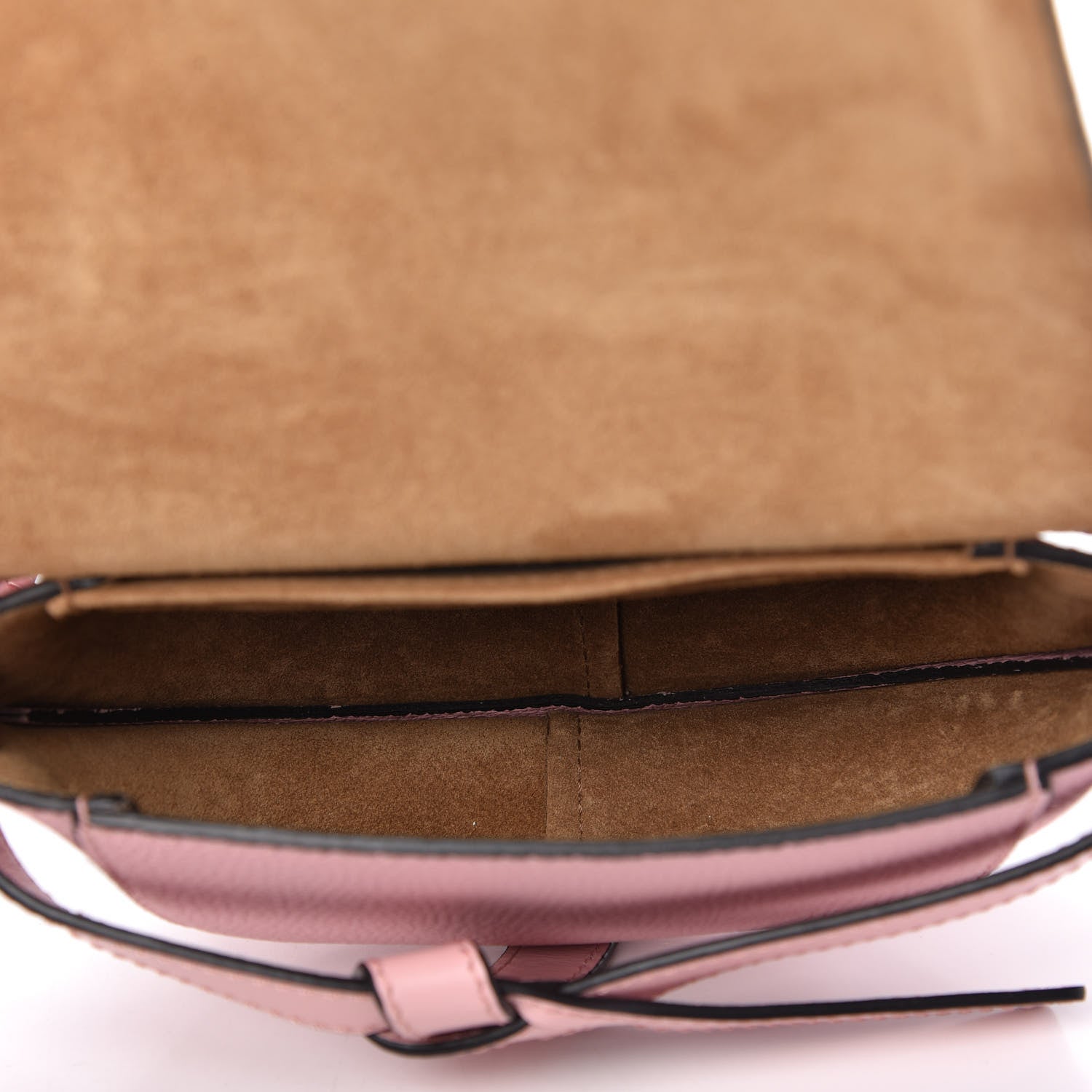 Loewe Grained Calfskin Mini Gate Crossbody Bag Pastel Pink 5 of 8
