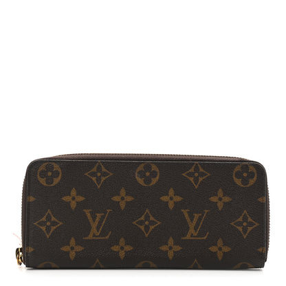 Louis Vuitton Monogram Clemence Wallet Rose Ballerine 1 of 7