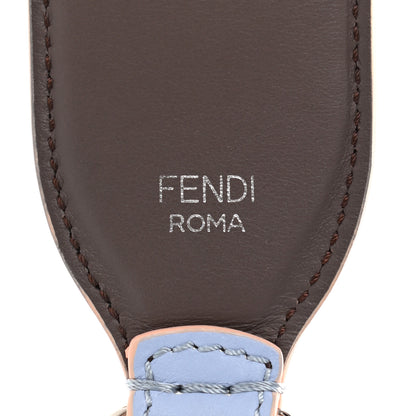 Fendi Vitello Century Plexiglass Bi-Color Studded Strap You Azzurro Sky Multicolor 3 of 5