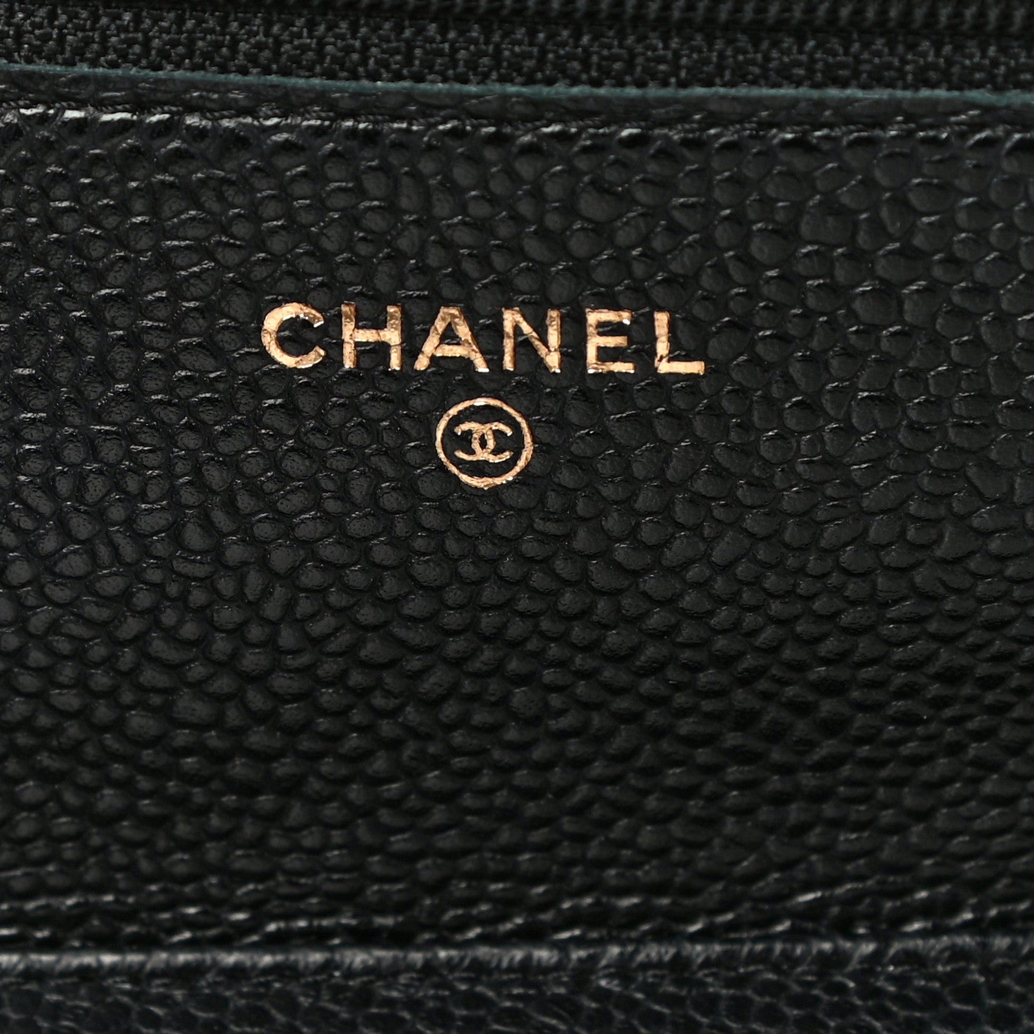 Chanel Caviar Quilted Wallet On Chain WOC Black 6 of 13