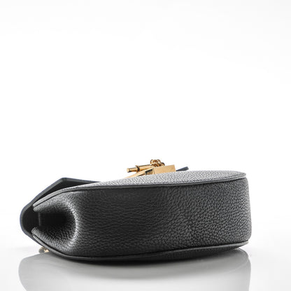 Chloe Grained Lambskin Mini Drew Shoulder Bag Black 4 of 6