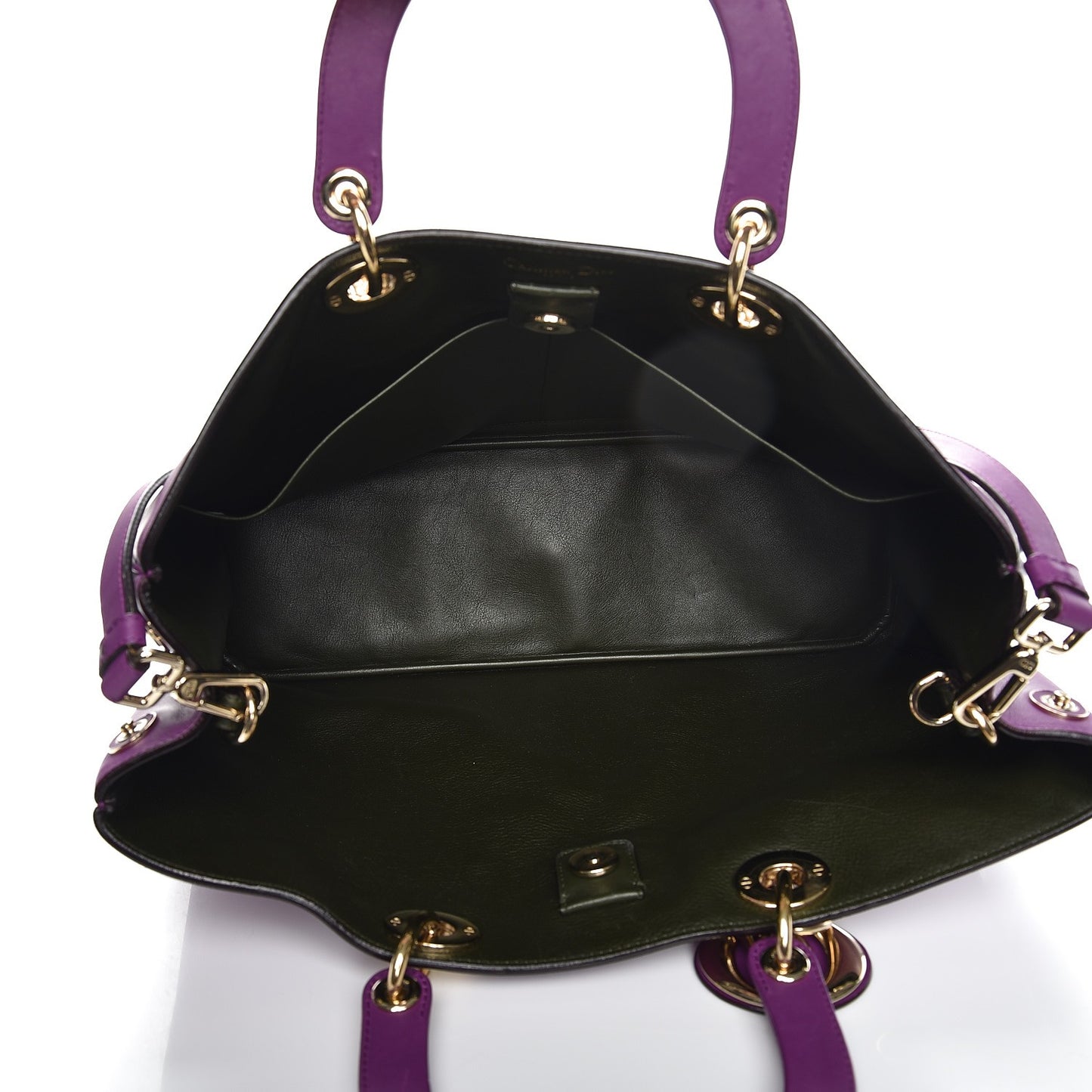 Calfskin Large Diorissimo Bag Purple