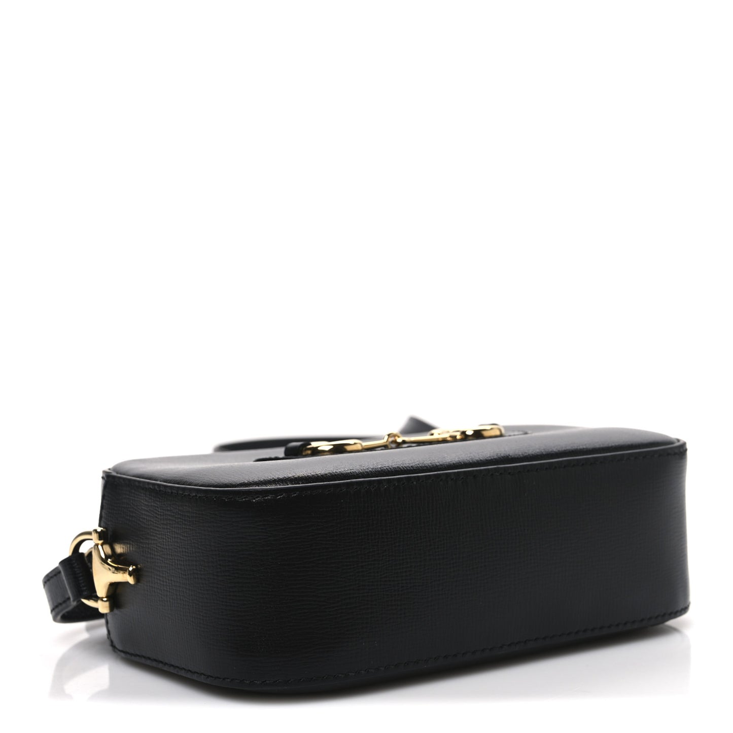 Calfskin Mini Horsebit 1955 Camera Shoulder Bag  Black