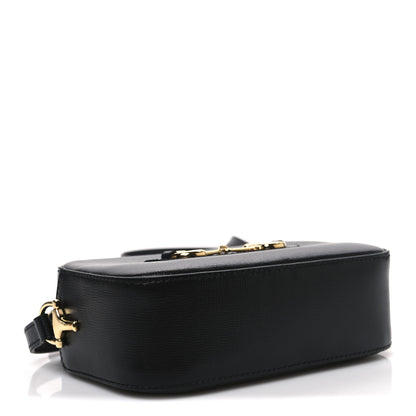Gucci Calfskin Mini Horsebit 1955 Camera Shoulder Bag  Black 4 of 10