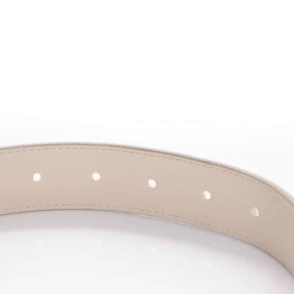 Louis Vuitton Empreinte Gracieuse 30mm Belt 80 32 Neige 7 of 8
