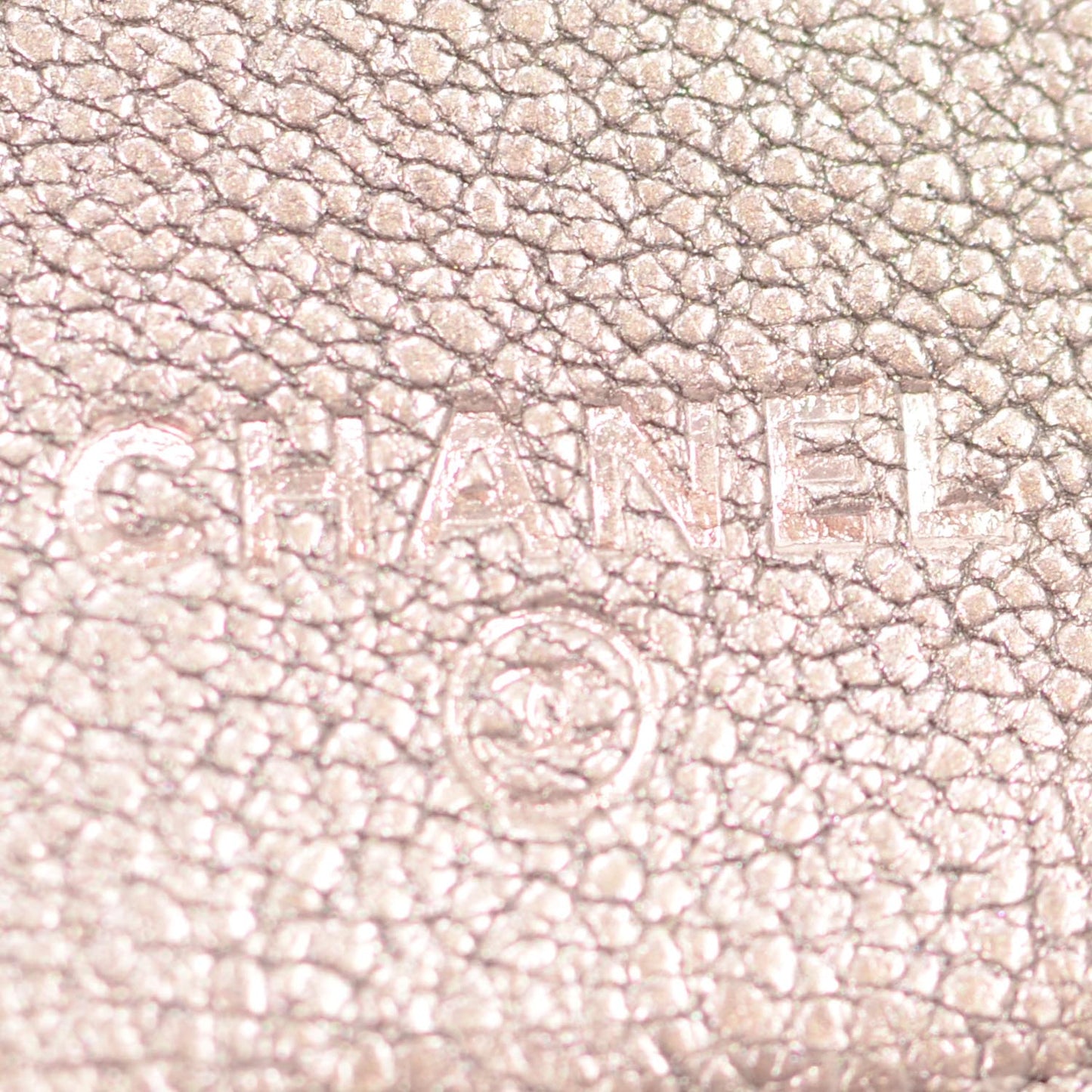 Diamond Stitched Yen Wallet Metallic