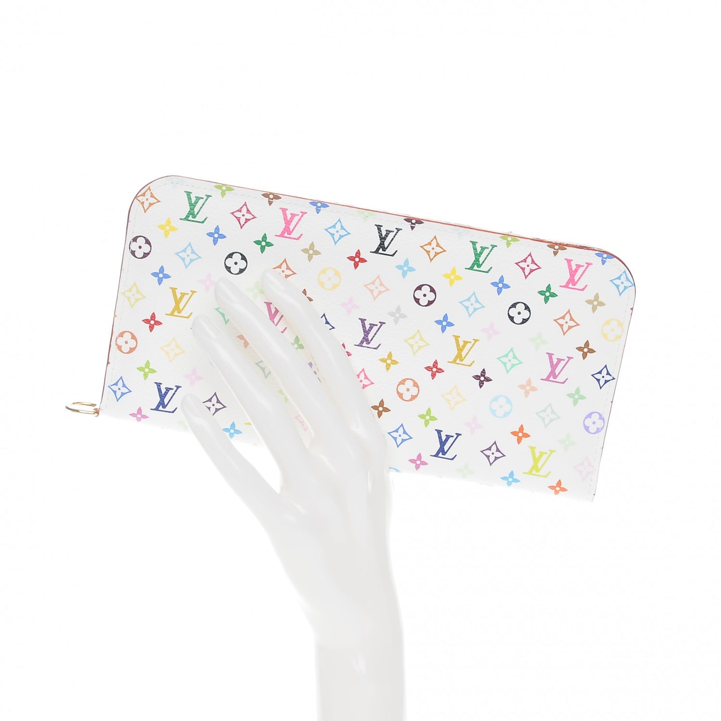 Monogram Multicolor Insolite Wallet White Litchi