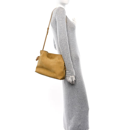 Loewe Nubuck Small Flamenco Knot Bag Desert 2 of 9