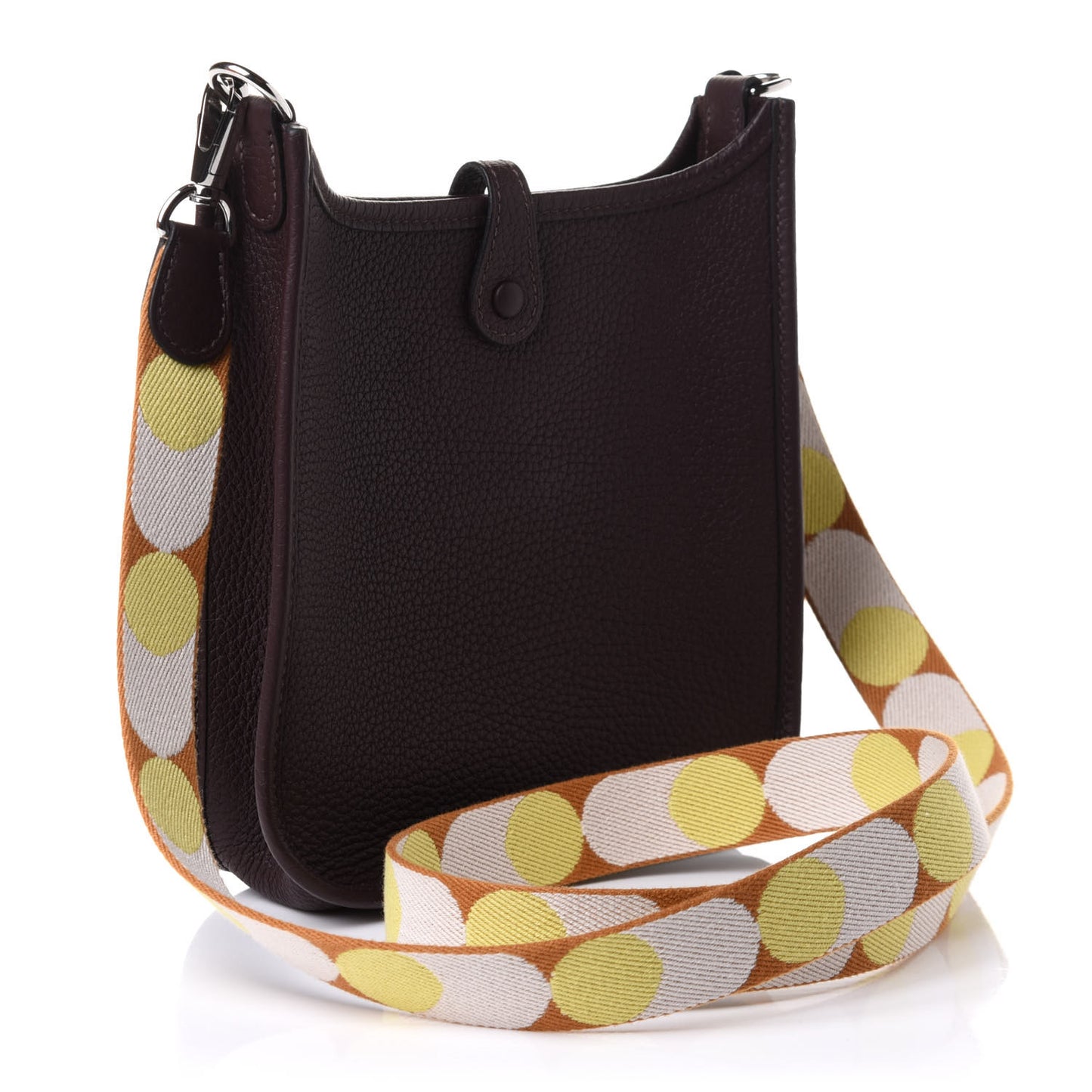 Taurillon Clemence Flipperball Sangle Evelyne TPM Rouge Sellier Caramel Nata Gold