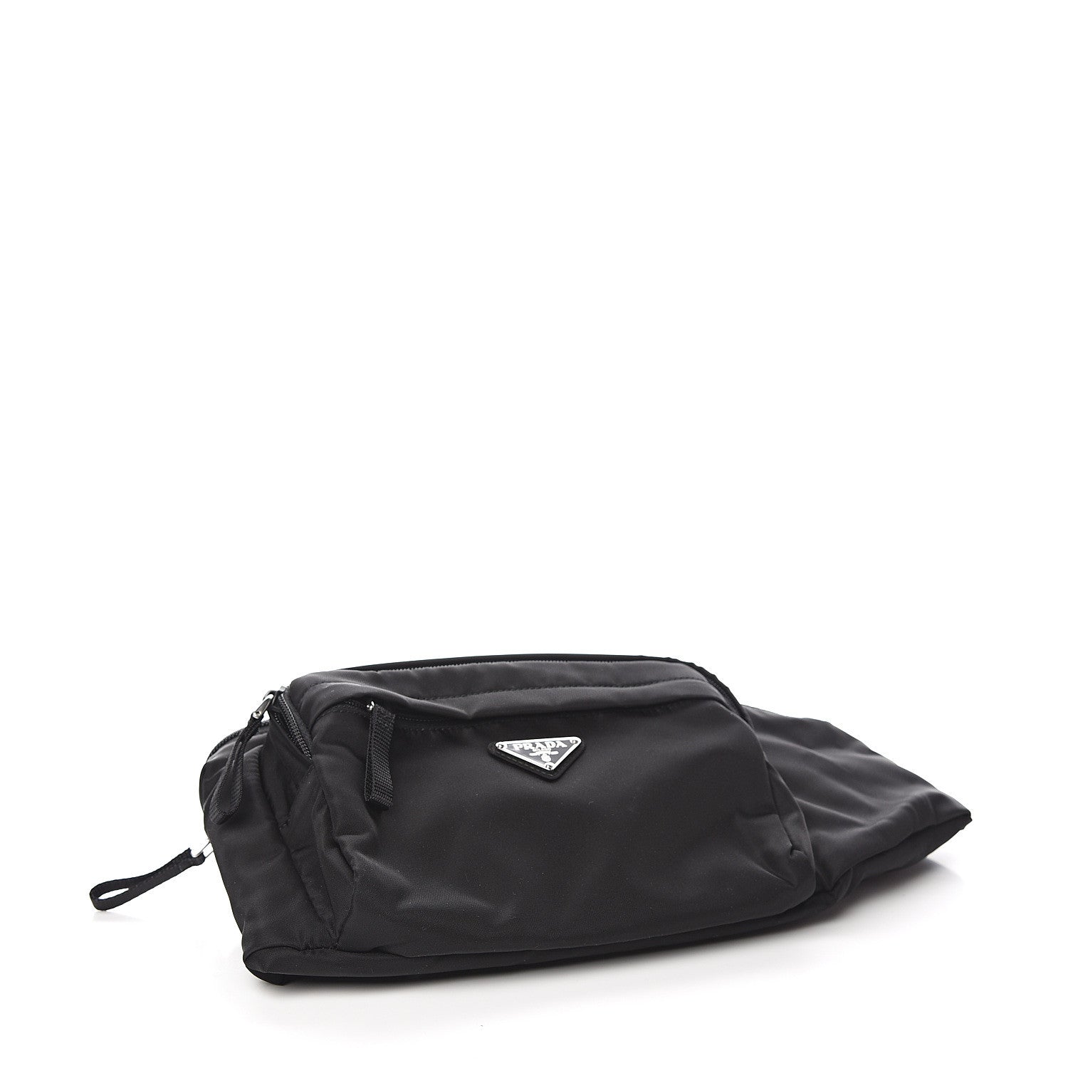 Prada Tessuto Nylon Belt Bag Black 3 of 9