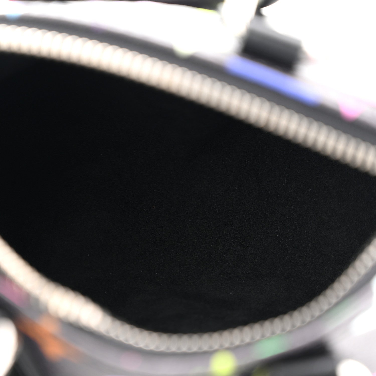 Louis Vuitton LV X TM Monogram Multicolor Nano Speedy Black 5 of 10