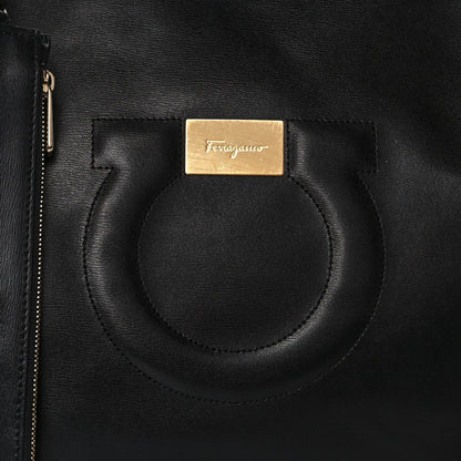 Salvatore Ferragamo Gancini Tote Black 8 of 11