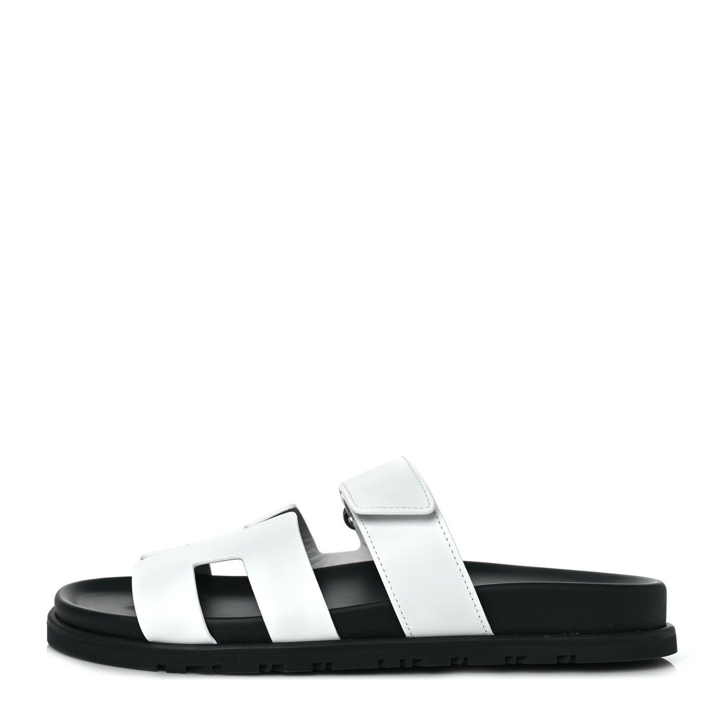 Calfskin Womens Chypre Sandals 37 White