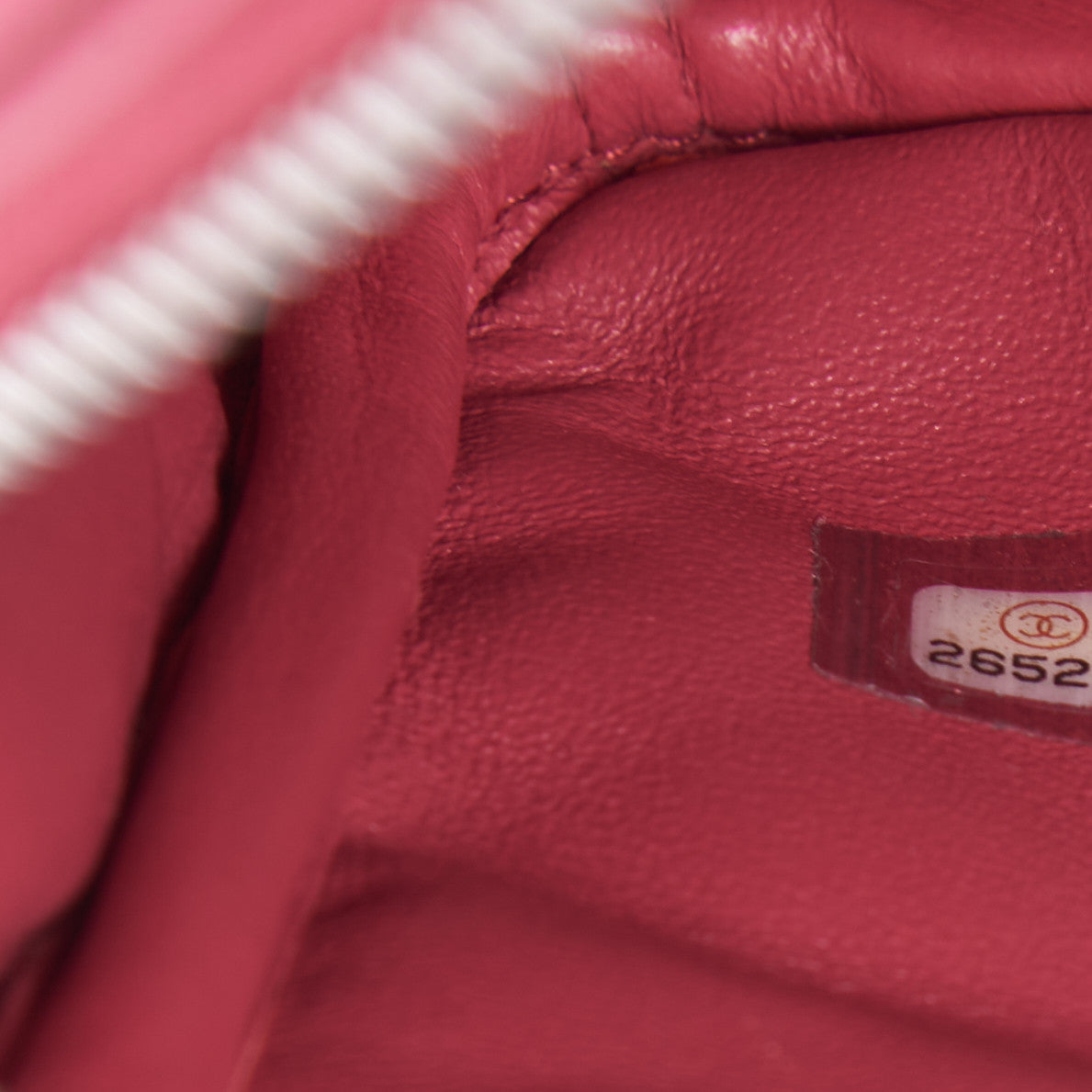 Chanel Lambskin Quilted Camera Case Pink 9 of 9