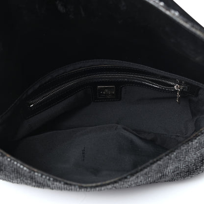 Fendi Beaded Baguette Black 4 of 4