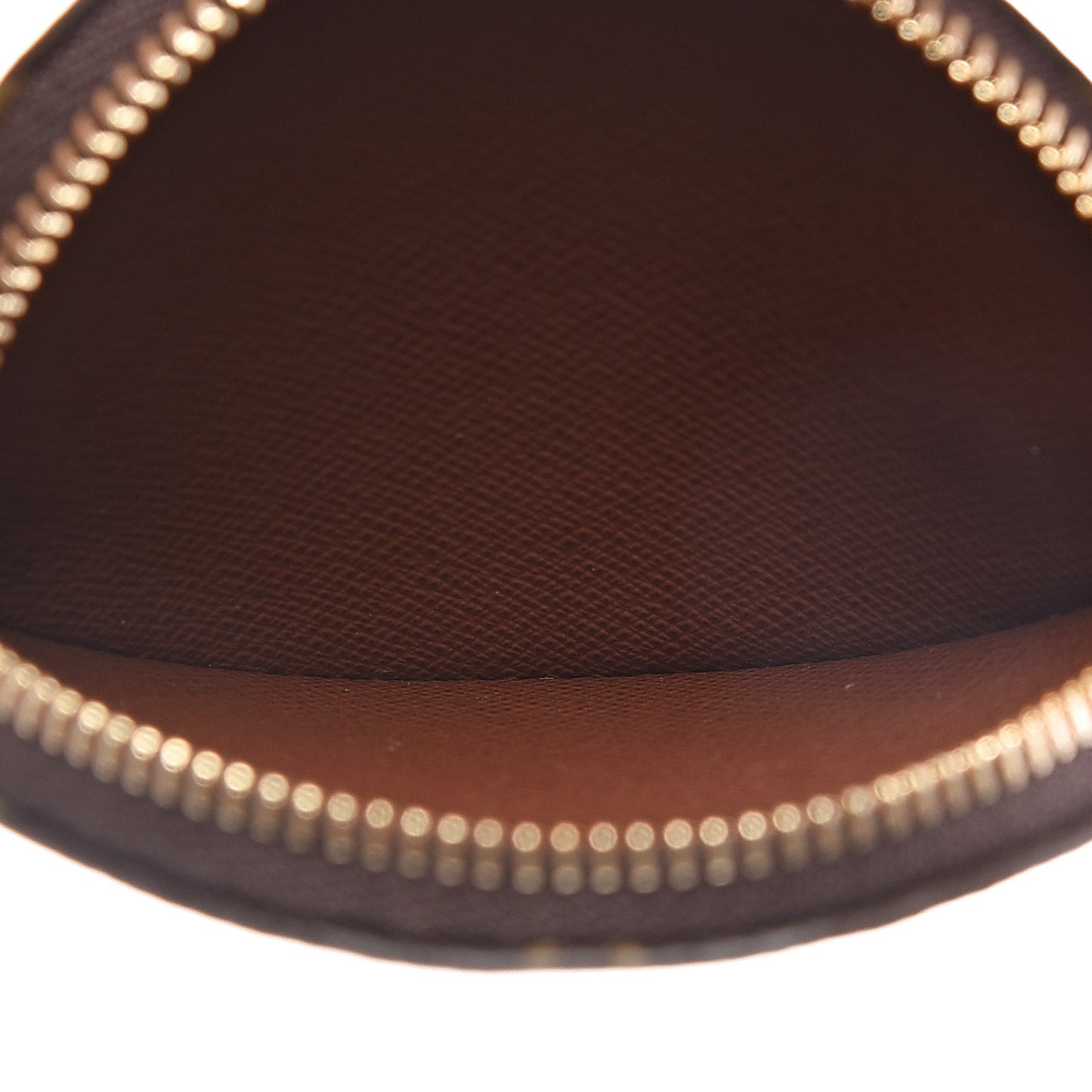 Monogram Round Coin Purse