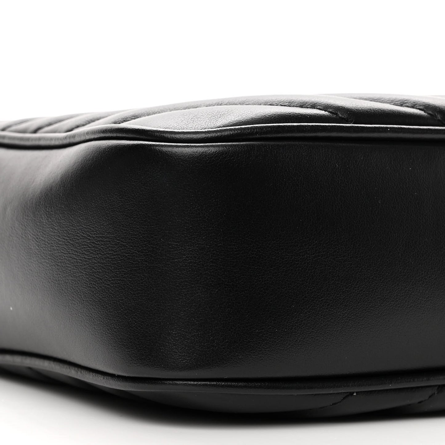 Calfskin Matelasse Monogram Monochrome Lou Camera Bag Black