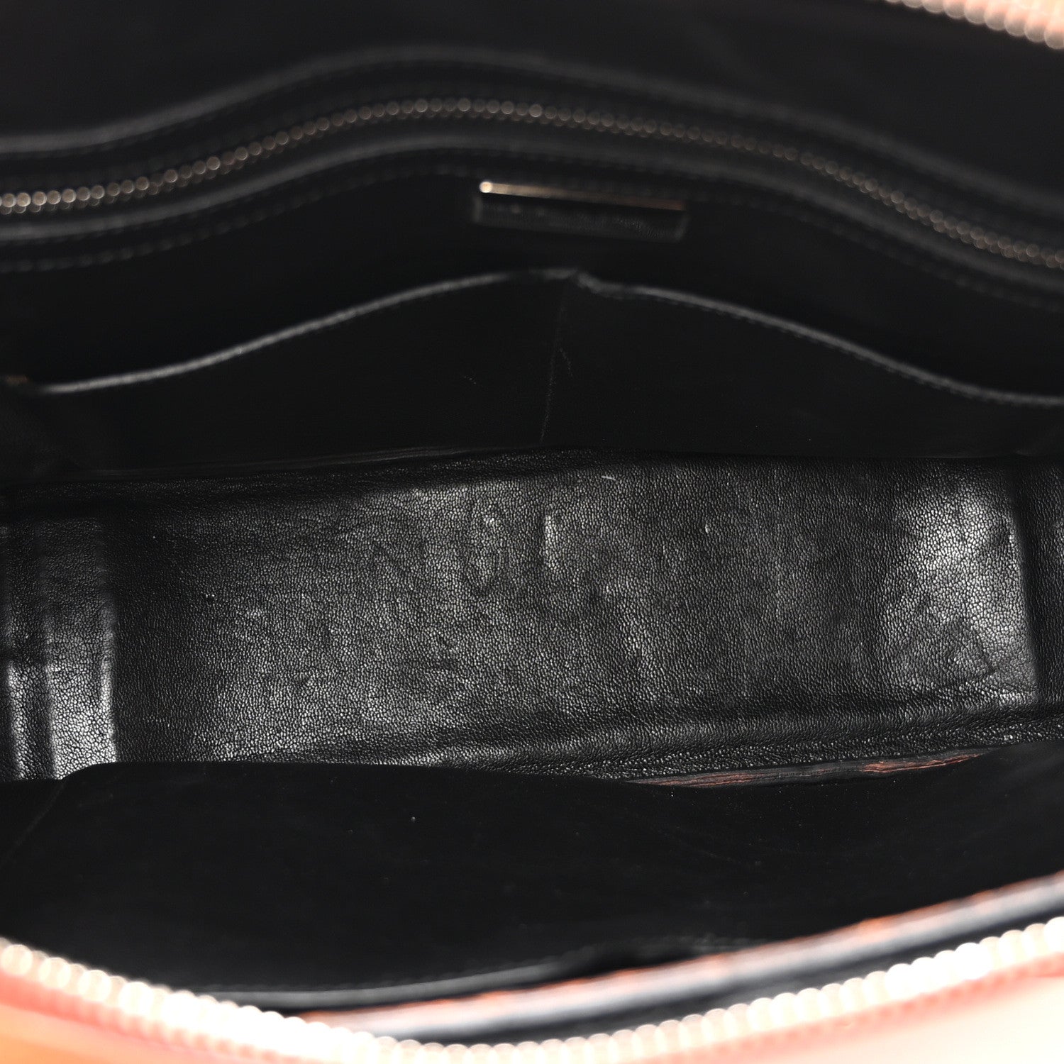 Prada Saffiano Travel Briefcase Papaya 5 of 9