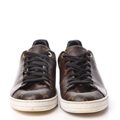 Louis Vuitton Patent Monogram Frontrow Sneakers 39 2 of 25