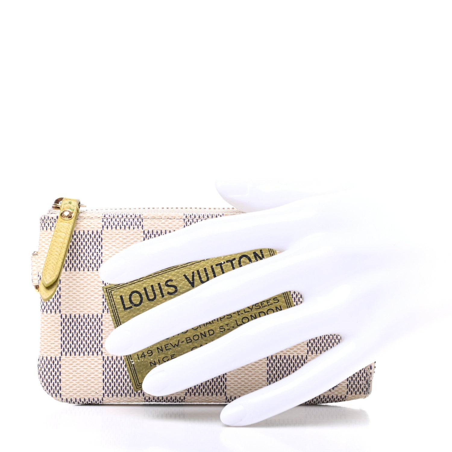 Louis Vuitton Damier Azur Complice Trunks and Bags Key Pouch 2 of 6