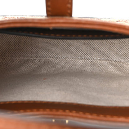 Gucci New Canvas Charisma Calfskin Crystal GG Monogram Mini Jackie 1961 Hobo Camel Ebony 5 of 10