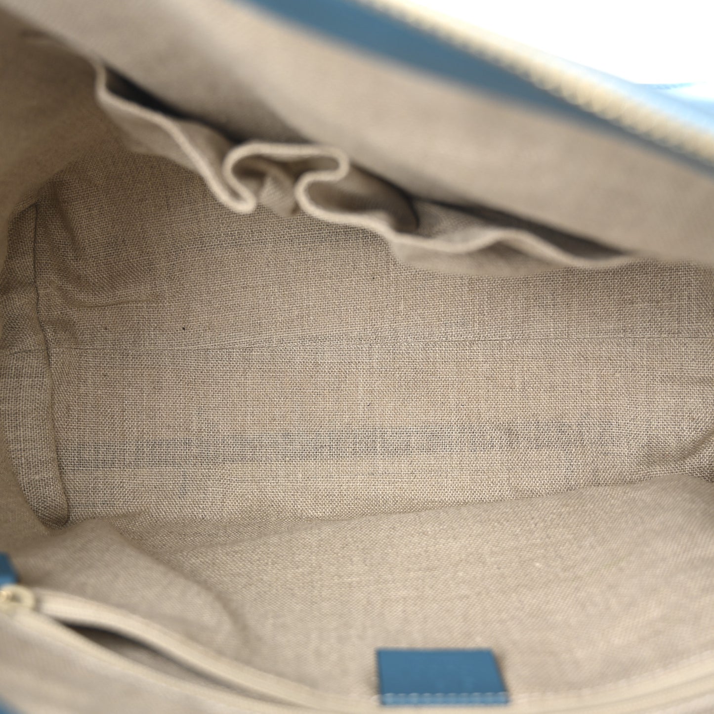 Soft Microguccissima Dome Satchel Deep Cobalt