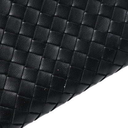 Bottega Veneta Nappa Intrecciato Zip Around Wallet Black 18 of 19