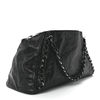 Chanel Glazed Caviar East West Modern Chain Tote Black 3 of 11