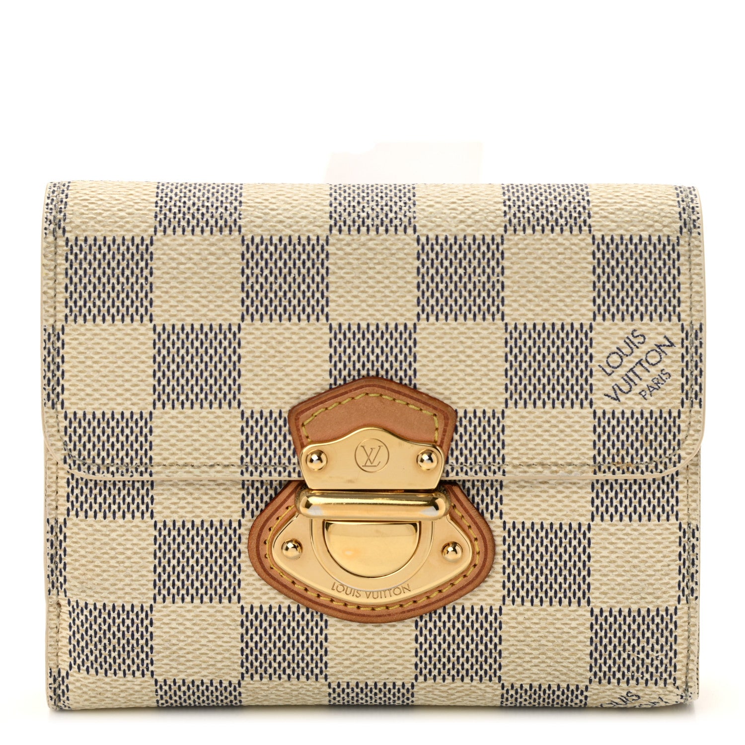 Louis Vuitton Damier Azur Joey Wallet 1 of 14