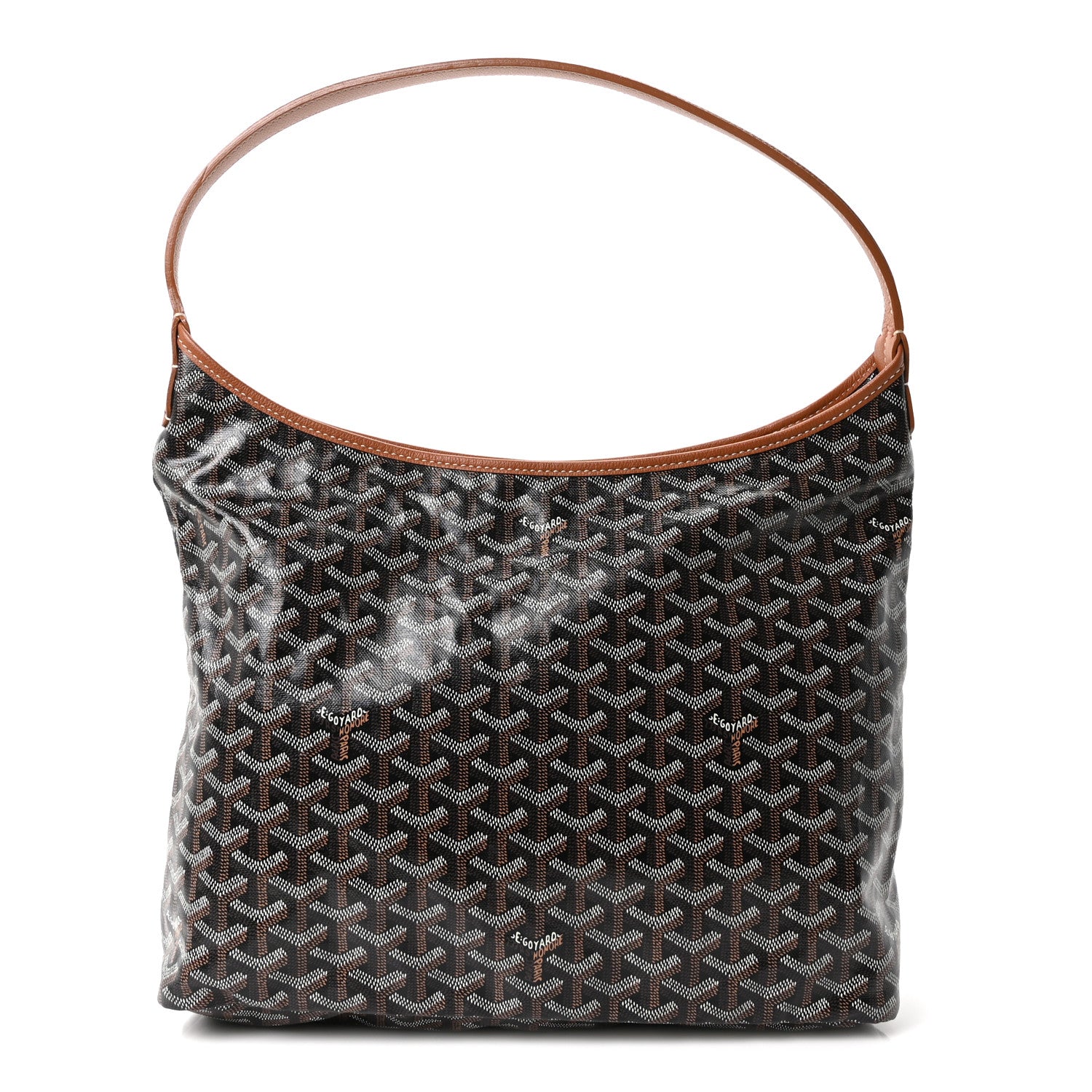 Goyard Goyardine Boheme Hobo Black Gold 1 of 10