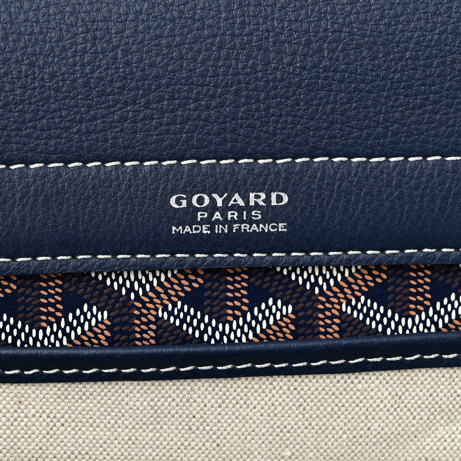 Goyard Goyardine Rouette PM Blue Marine 6 of 9
