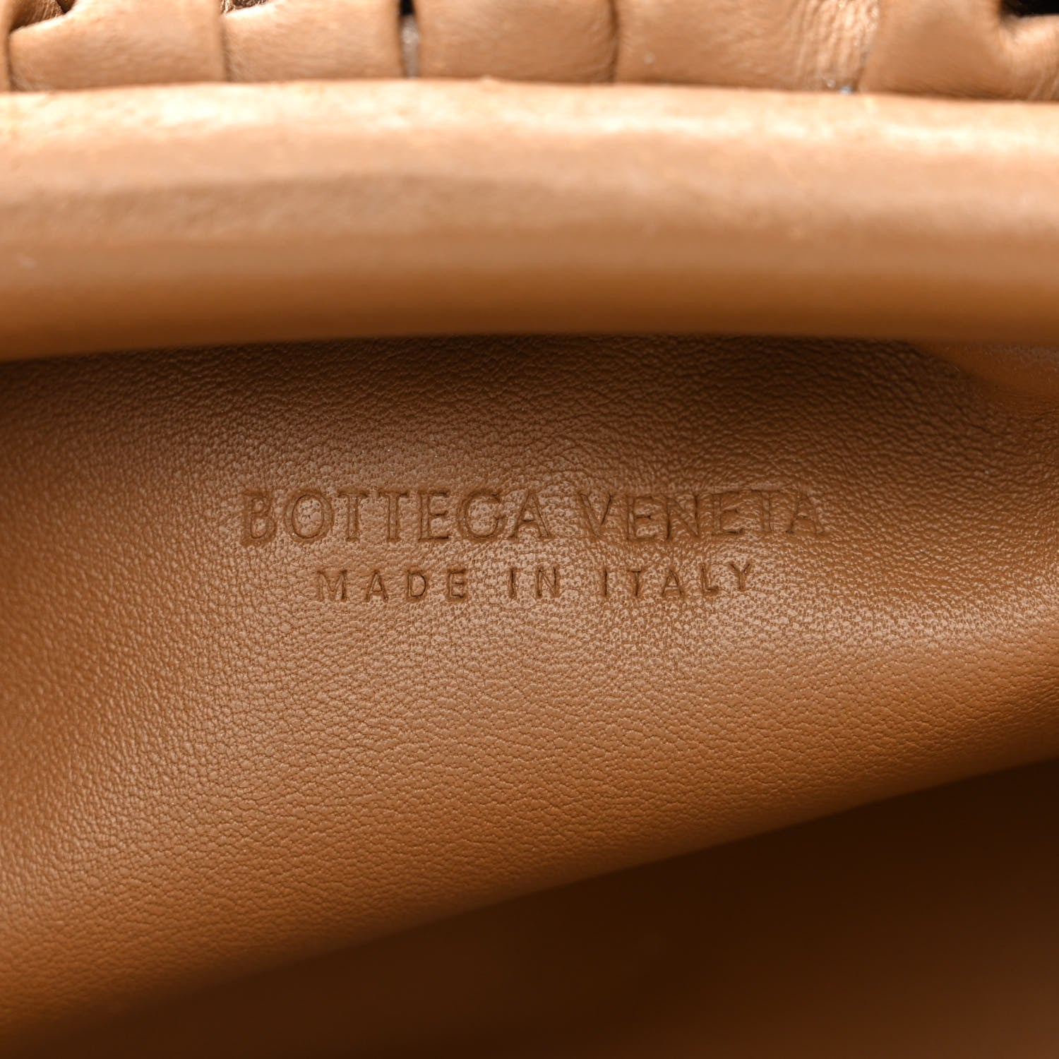 Bottega Veneta Butter Calfskin The Mini Pouch Cammello 6 of 13