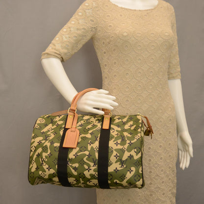 Louis Vuitton Monogramouflage Speedy 35 2 of 7