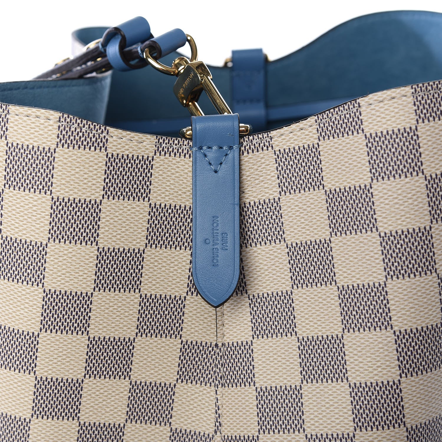 Louis Vuitton Damier Azur Neonoe MM Bleuet 9 of 10