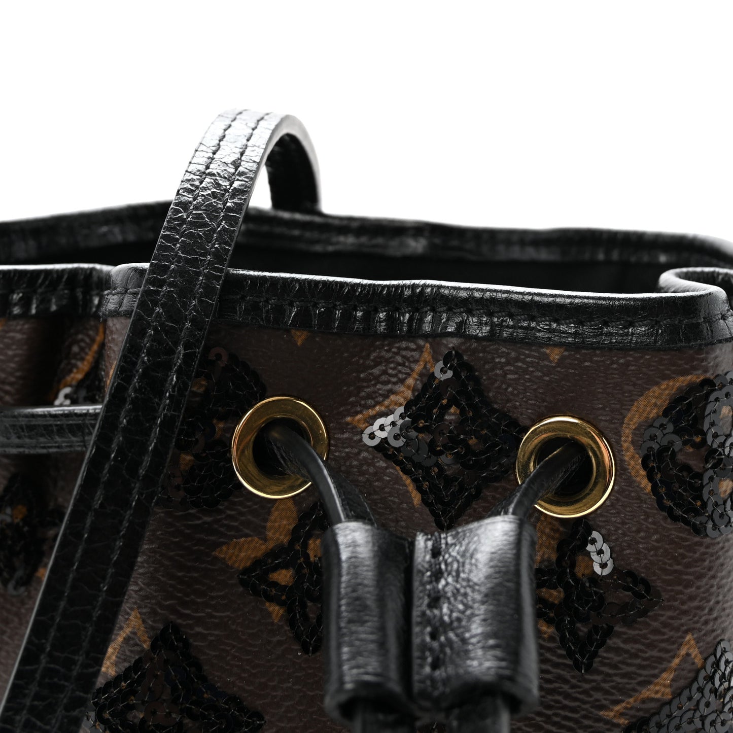 Monogram Sequins Noe BB Black