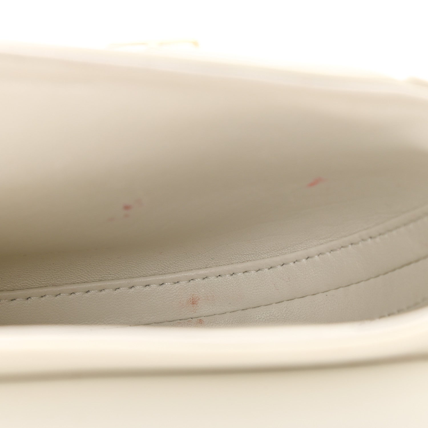 Celine Satinated Calfskin Besace Small 16 White 9 of 9